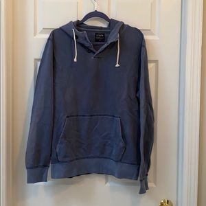 JCrew garment dyed hooded must have sweatshirt!